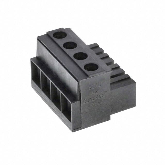 0394210004 TERM BLOCK PLUG 4POS STR 12MM