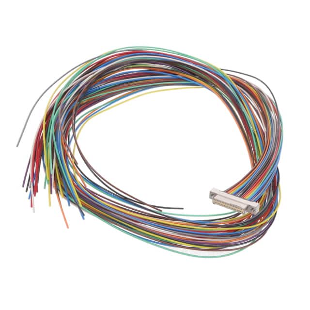 A28000-137 NANO-D 37POS MALE W/ 18IN WIRE