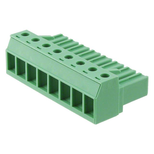 1804962 TERM BLOCK PLUG 8POS STR 7.62MM