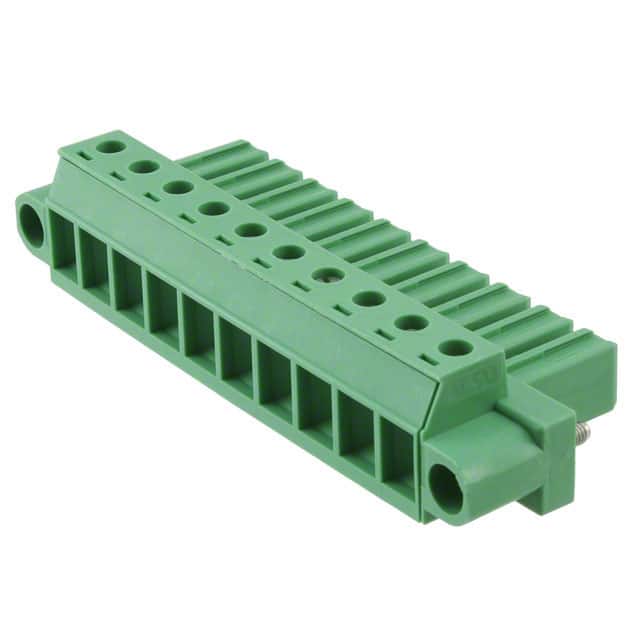 1828320 TERM BLOCK PLUG 10POS STR 7.62MM