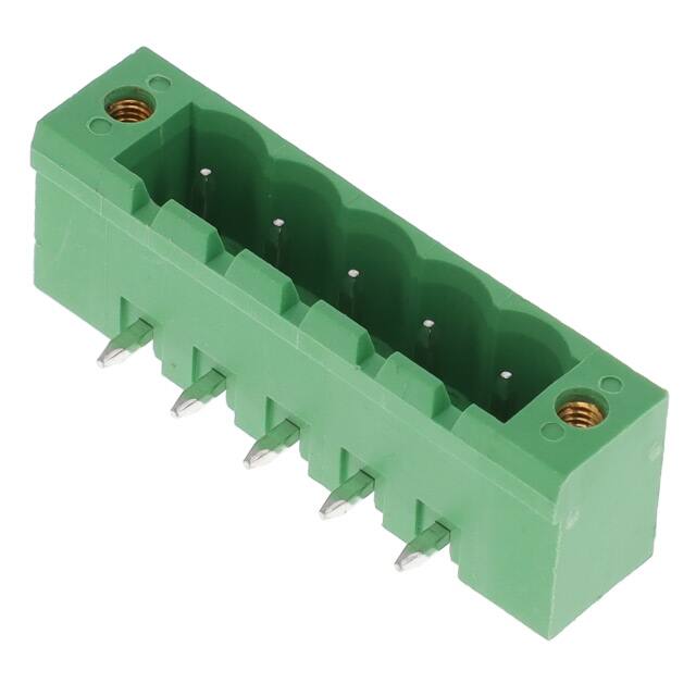 OQ05555A000AG OQ-5.08- 5P GREEN (RAL6018/T) WI