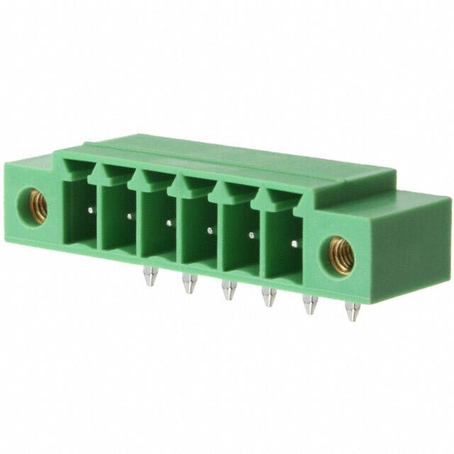 OQ0615510000G TERM BLOCK HDR 6POS 90DEG 3.5MM