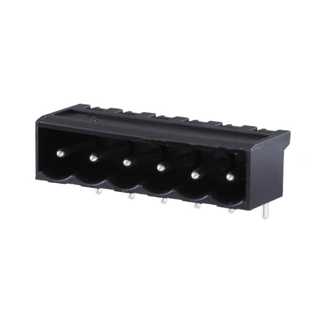 31030106 SHROUDED HEADER, RIGHT ANGLE, PC