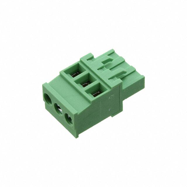 0395238003 TERM BLOCK PLUG 3POS 90DEG 5MM