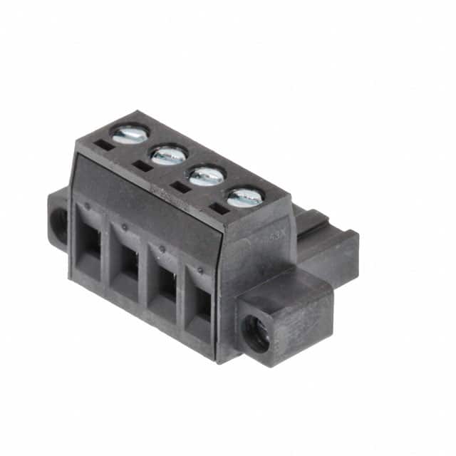 0395340004 TERM BLOCK PLUG 4POS STR 5.08MM