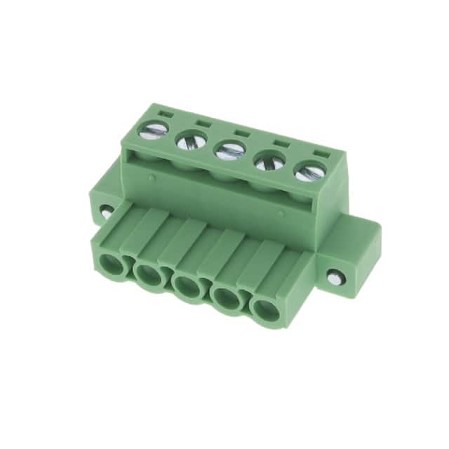 0395345005 TERM BLOCK PLUG 5POS STR 5.08MM