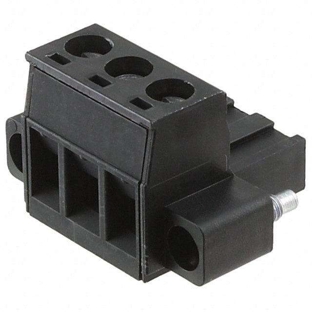 1961973 TERM BLOCK PLUG 3POS STR 5.08MM