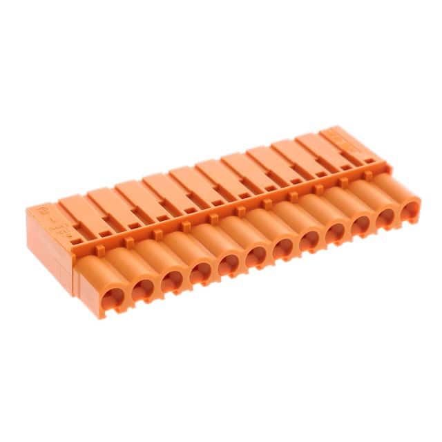 1610590000 TERM BLOCK PLUG 12POS STR 5.08MM