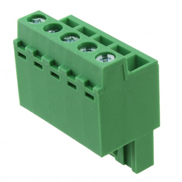 691373500005B TERM BLOCK PLUG 5POS STR 5.08MM