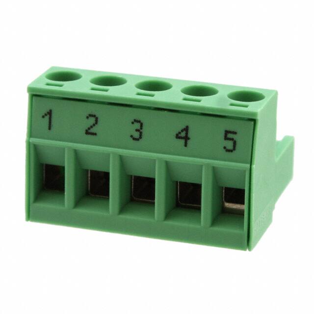 1826681 TERM BLOCK PLUG 5POS STR 5MM