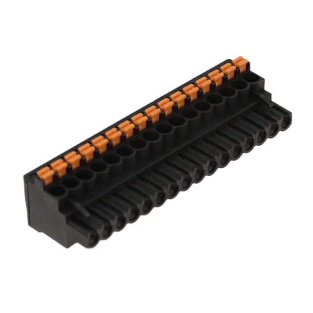 1000170001 TERM BLOCK PLUG 16POS 5.08MM