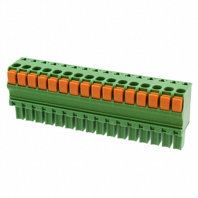 1-1986722-6 TERM BLOCK PLUG 16POS STR 3.81MM
