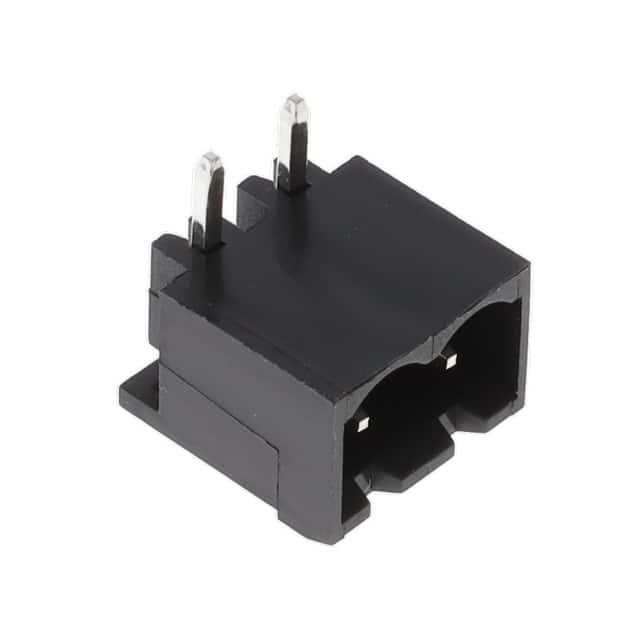 EM257502HC-BK TERM BLOCK HDR 2POS 90DEG 5.08MM