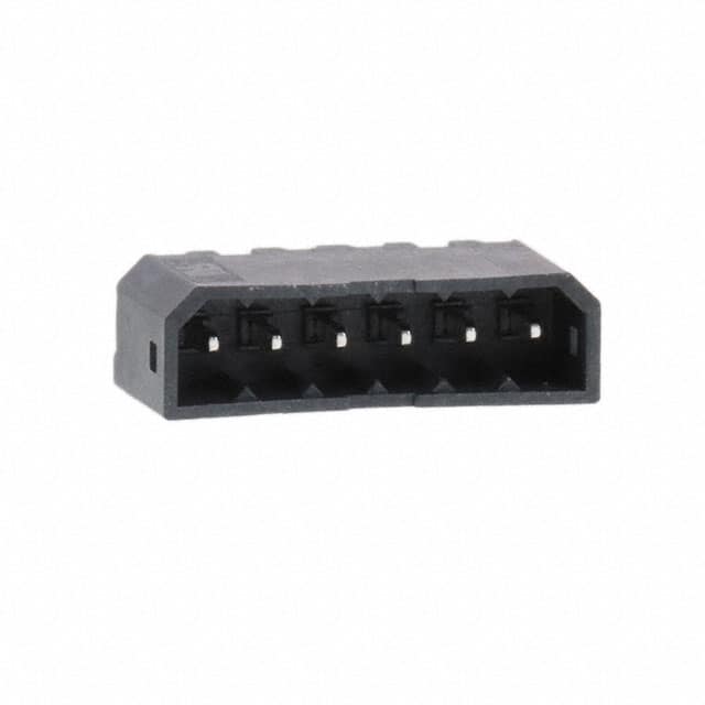 691347000006B TERM BLOCK HDR 6POS VERT 2.50MM