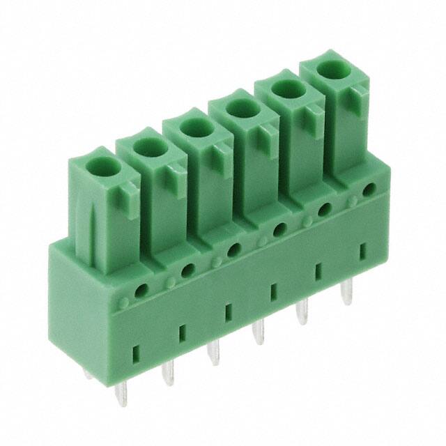 691307300006 TERM BLOCK HDR 6POS VERT 3.81MM