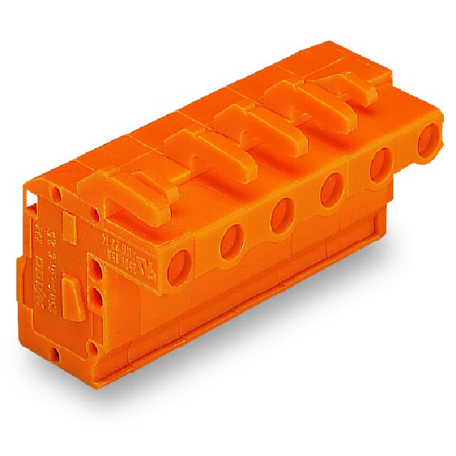 732-127/026-000 1-CONDUCTOR FEMALE PLUG; ANGLED;