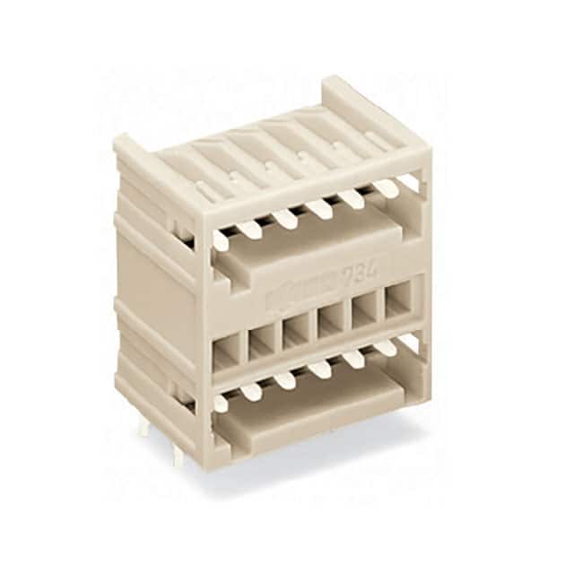 734-408 THT DOUBLE-DECK MALE HEADER; 1.0