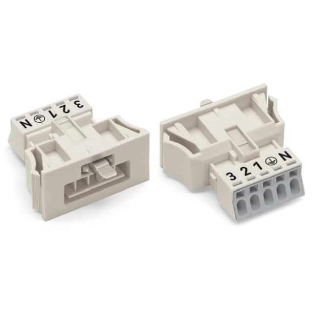890-735 SNAP-IN PLUG WHITE