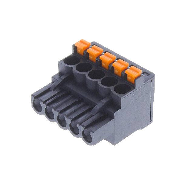 1000060001 TERM BLOCK PLUG 5POS 5.08MM