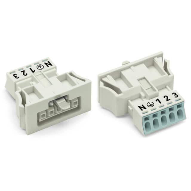 890-725 SNAP-IN SOCKET WHITE