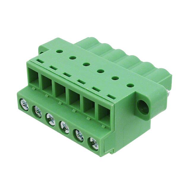 691374500006B TERM BLOCK PLUG 6POS STR 5.08MM