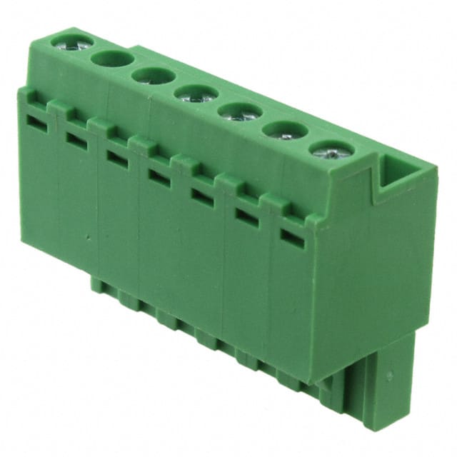 691373500007B TERM BLOCK PLUG 7POS STR 5.08MM