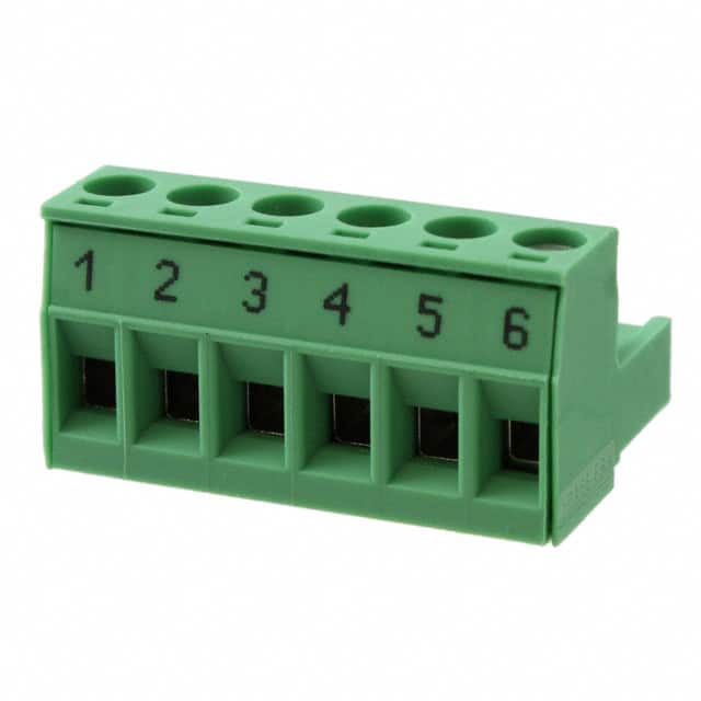 1828090 TERM BLOCK PLUG 6POS STR 5MM