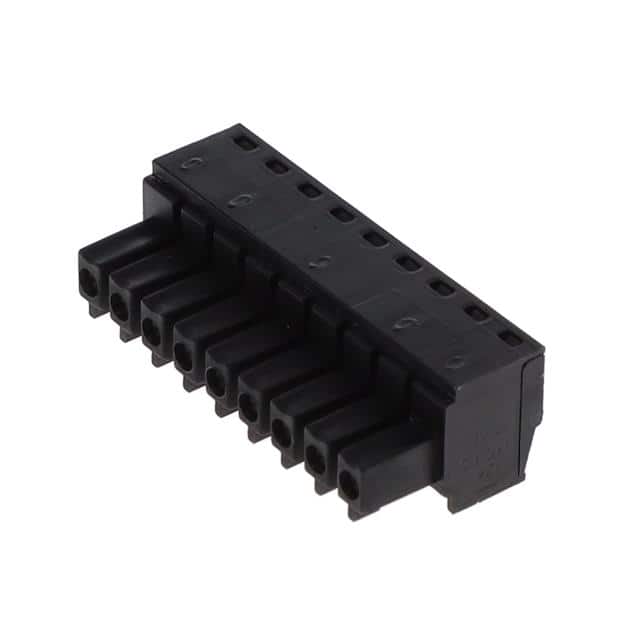 1839717 TERM BLOCK PLUG 9POS STR 3.81MM