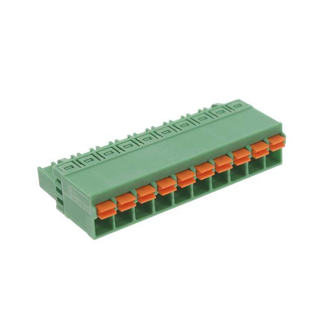 1754649 TERM BLOCK PLUG 10POS STR 5.08MM