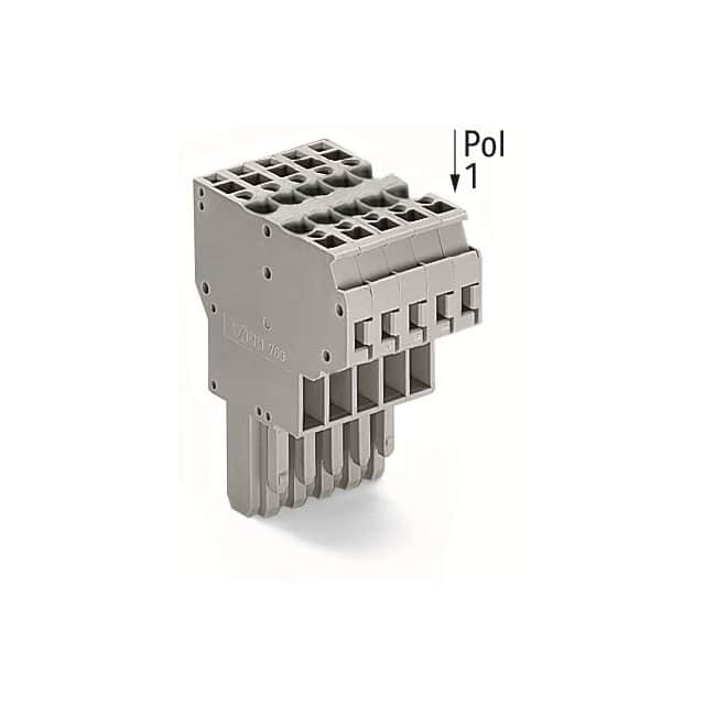 769-127 2-CONDUCTOR FEMALE CONNECTOR; 4