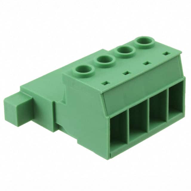 1975833 TERM BLOCK PLUG 4POS STR 10.16MM