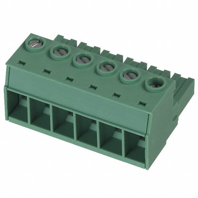 1967414 TERM BLOCK PLUG 6POS STR 10.16MM