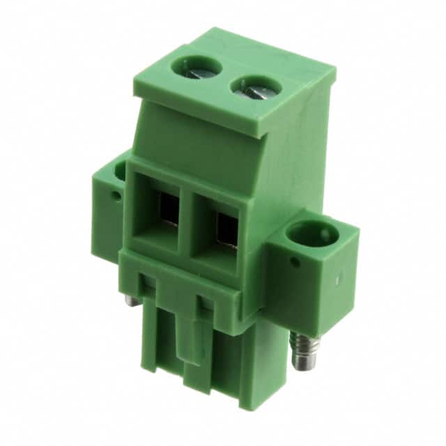20020009-H021B01LF TERM BLOCK PLUG 2POS 5.08MM