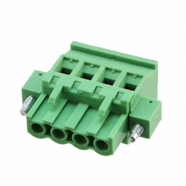 20020009-H041B01LF TERM BLOCK PLUG 4POS 5.08MM