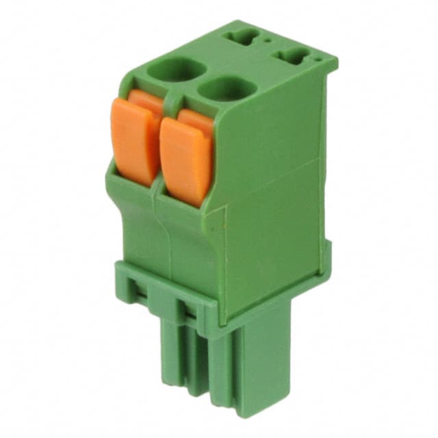 1986720-2 TERM BLOCK PLUG 2POS STR 3.81MM