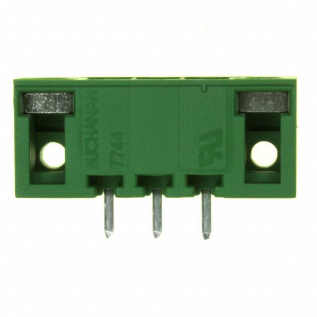 284519-3 TERM BLOCK HDR 3POS VERT 3.81MM