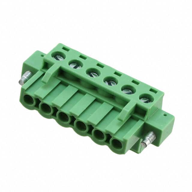 20020003-H061B01LF TERM BLOCK PLUG 6POS STR 5.08MM
