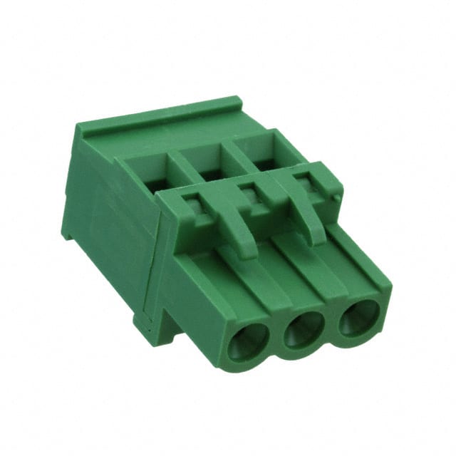 284046-3 TERM BLOCK PLUG 3POS 90DEG 5MM