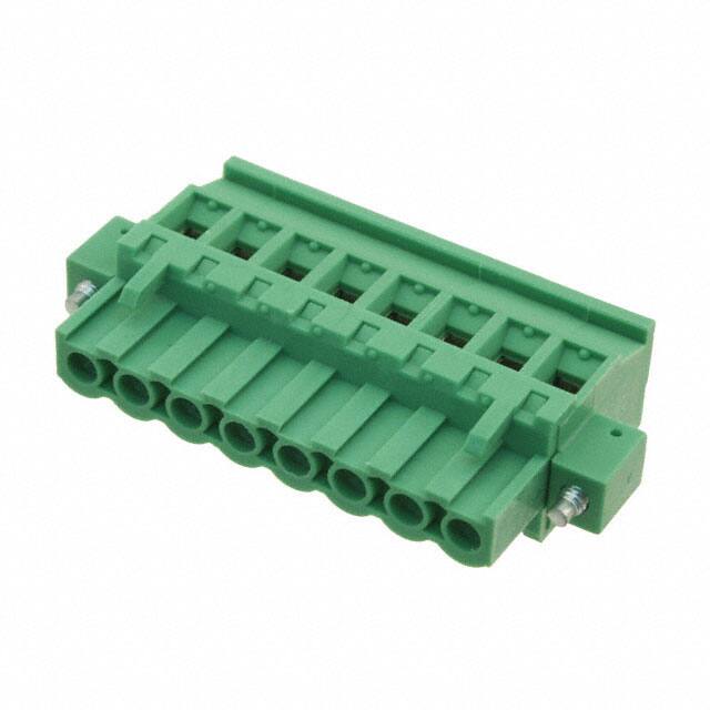 20020009-G081B01LF TERM BLOCK PLUG 8POS 90DEG 5MM