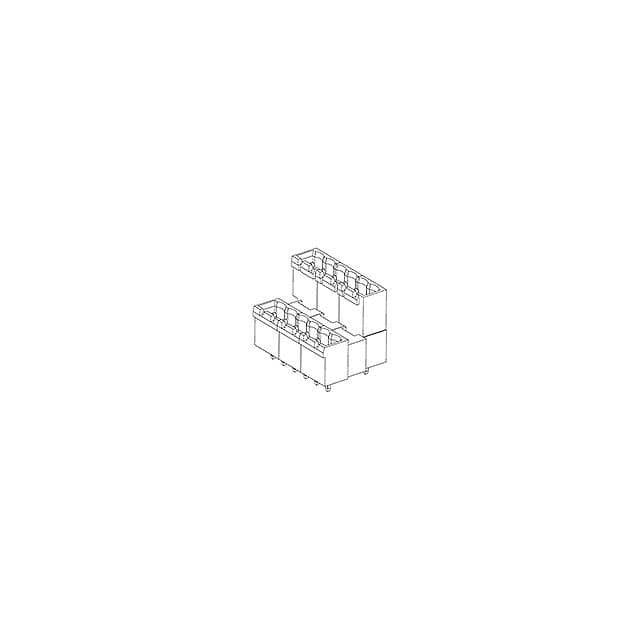 39538-3012 5.08MM EUR DR HDR VERT CE BLK 12