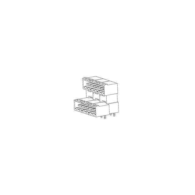39538-1020 5.08MM EUR DR HDR HORZ CE BLK 20