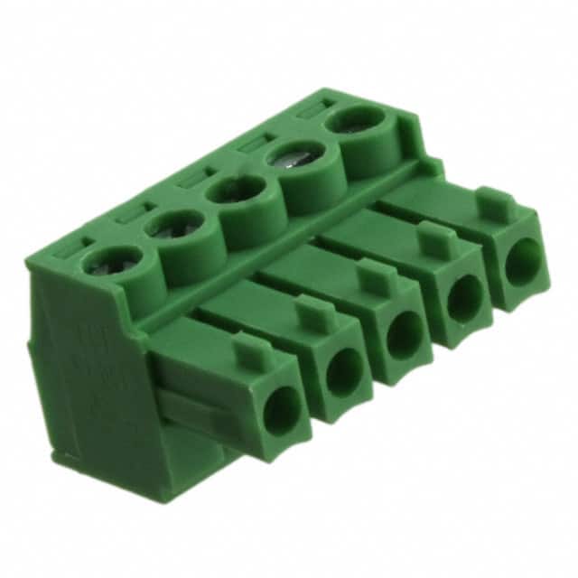 TJ0531530000G TERM BLOCK PLUG 5POS STR 3.81MM