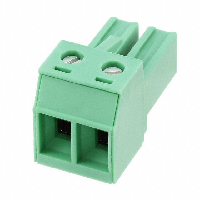 1804904 TERM BLOCK PLUG 2POS STR 7.62MM