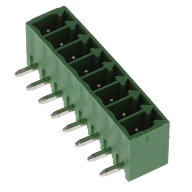 OQ0812510000G TERM BLOCK HDR 8POS 90DEG 3.5MM