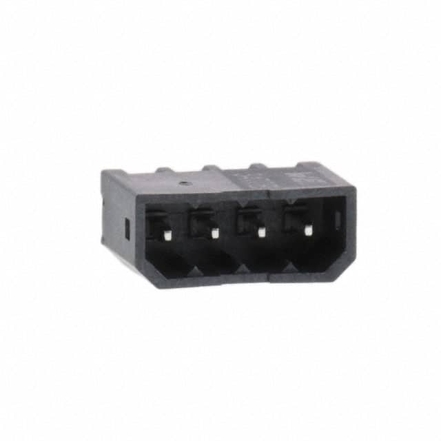 691347000004B TERM BLOCK HDR 4POS VERT 2.50MM