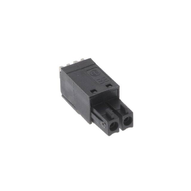 1969890000 TERM BLOCK PLUG 2POS STR 3.81MM