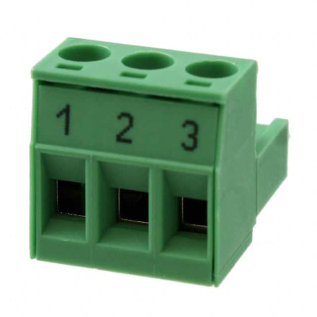 1765344 TERM BLOCK PLUG 3POS STR 5MM