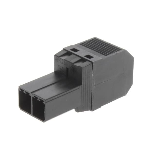 1060830000 TERM BLOCK PLUG 2POS STR 7.62MM