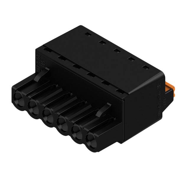 1013470000 TERM BLOCK PLUG 6POS STR 5.08MM