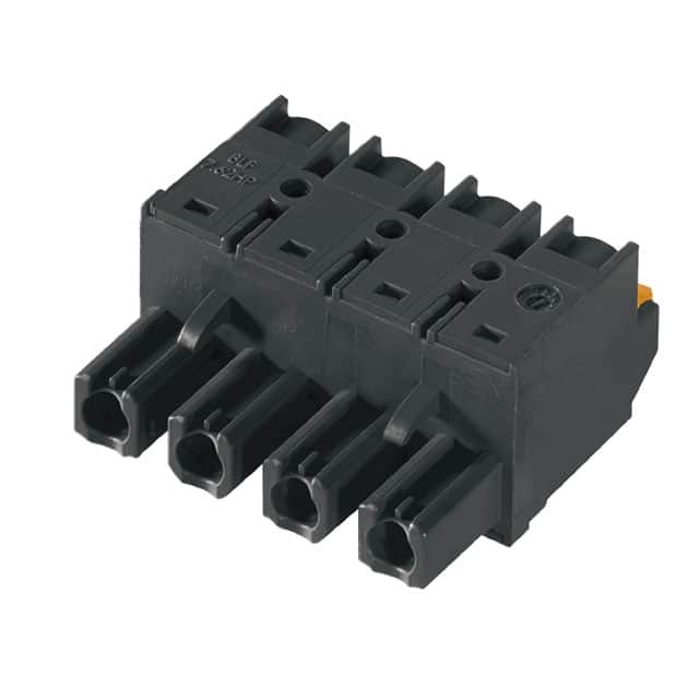1043850000 TERM BLOCK PLUG 4POS STR 7.62MM